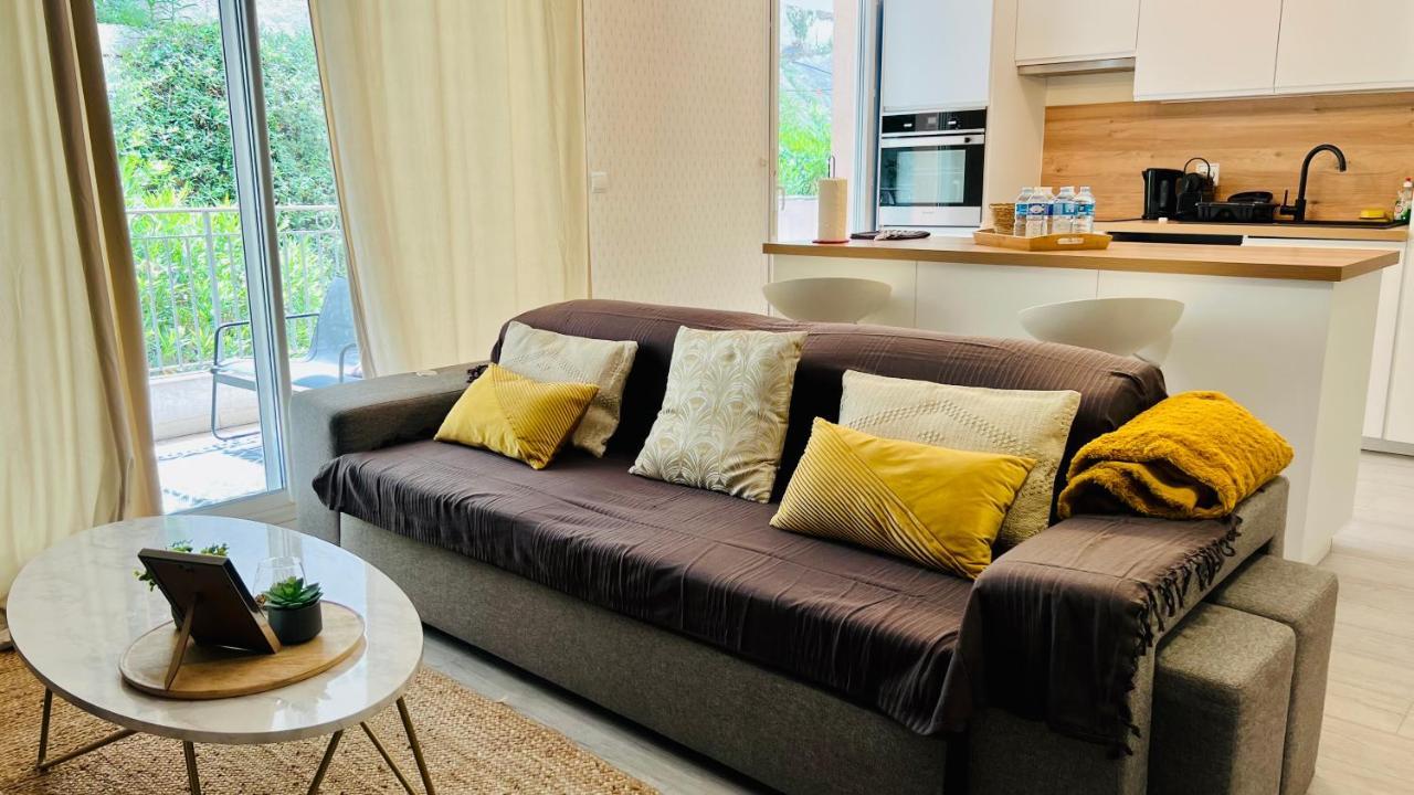 La Villa Ondine - Spacieux Appartement Sur Les Collines Nicoises - Piscine - 2 Parkings - Clim - Wifi 니스 외부 사진